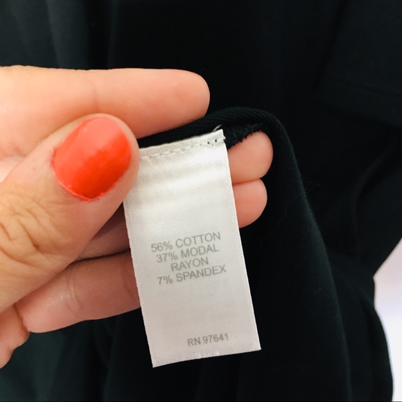 J Jill Womens Black Dress Size XL With Pockets - Picture 4 of 5